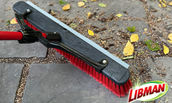 Push Broom and Squeegee