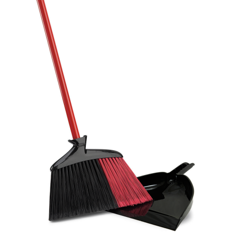 INDOOR /OUTDOOR ANGLE BROOM WITH DUSTPAN