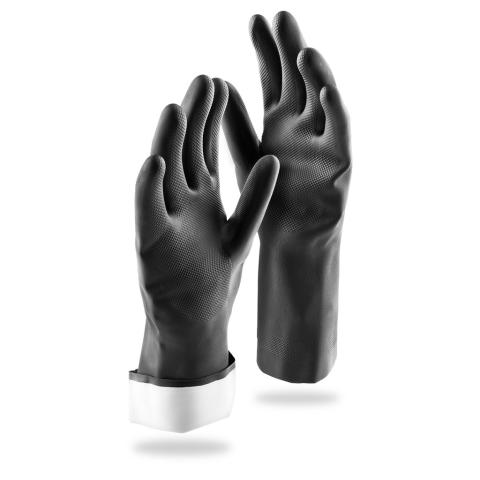 INDUSTRIAL GRADE REUSABLE RUBBER GLOVES