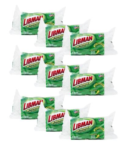 Libman's All-Purpose Sponge 24-Pack in packaging