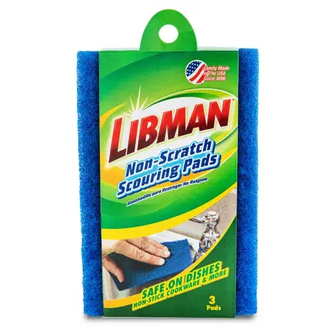 Scouring Pads in packaging