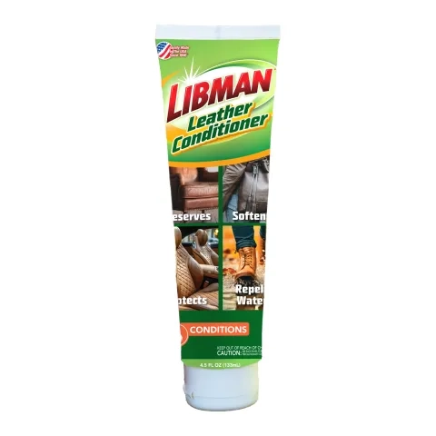 Leather conditioner tube