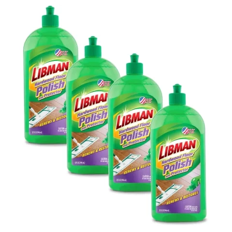 Four bottles of floor cleaner