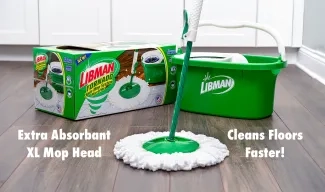 Tornado Spin Mop in Kitchen